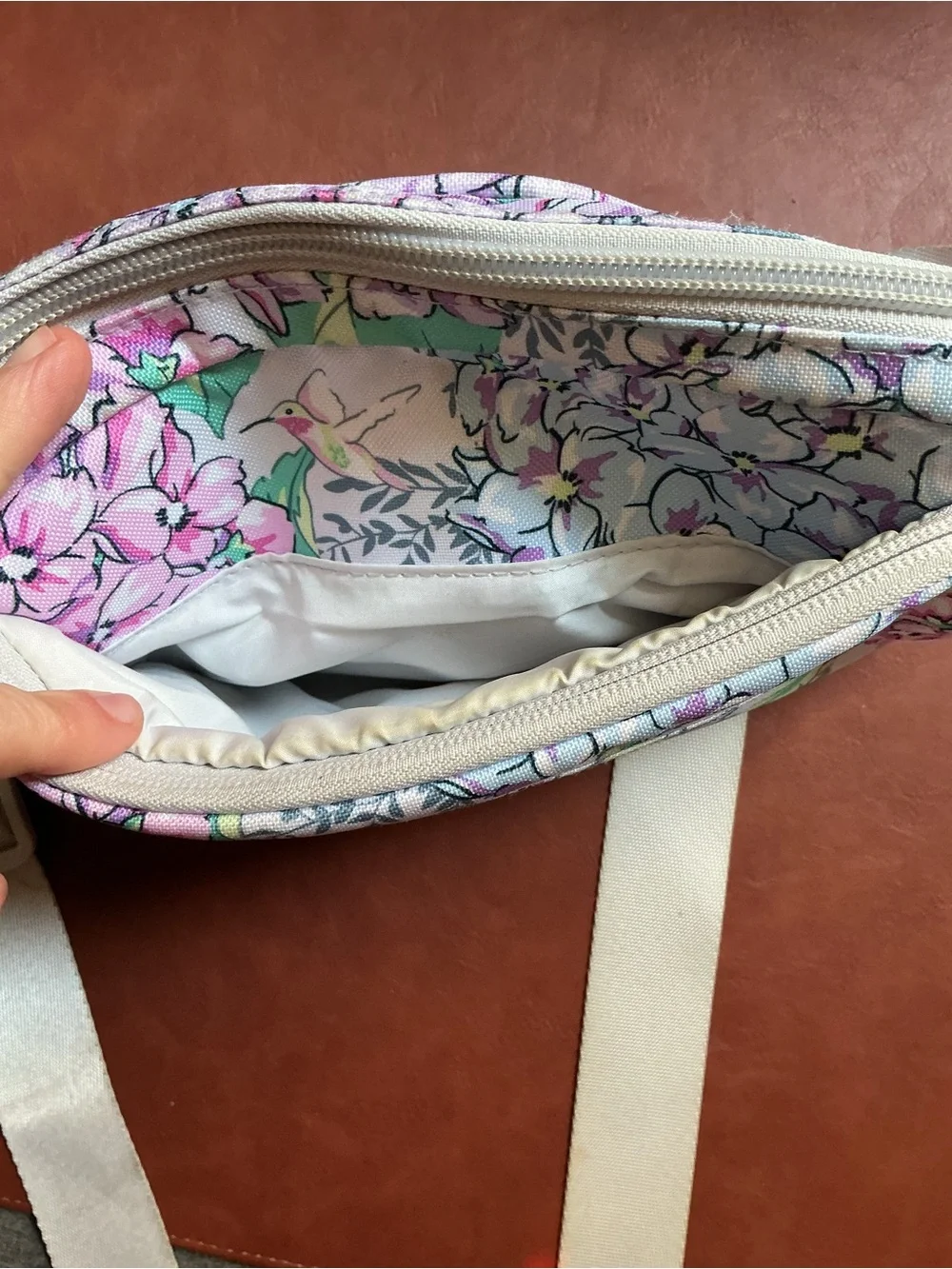 Vera Bradley ReActive Floral Crossbody Bag + Matching Wallet Set